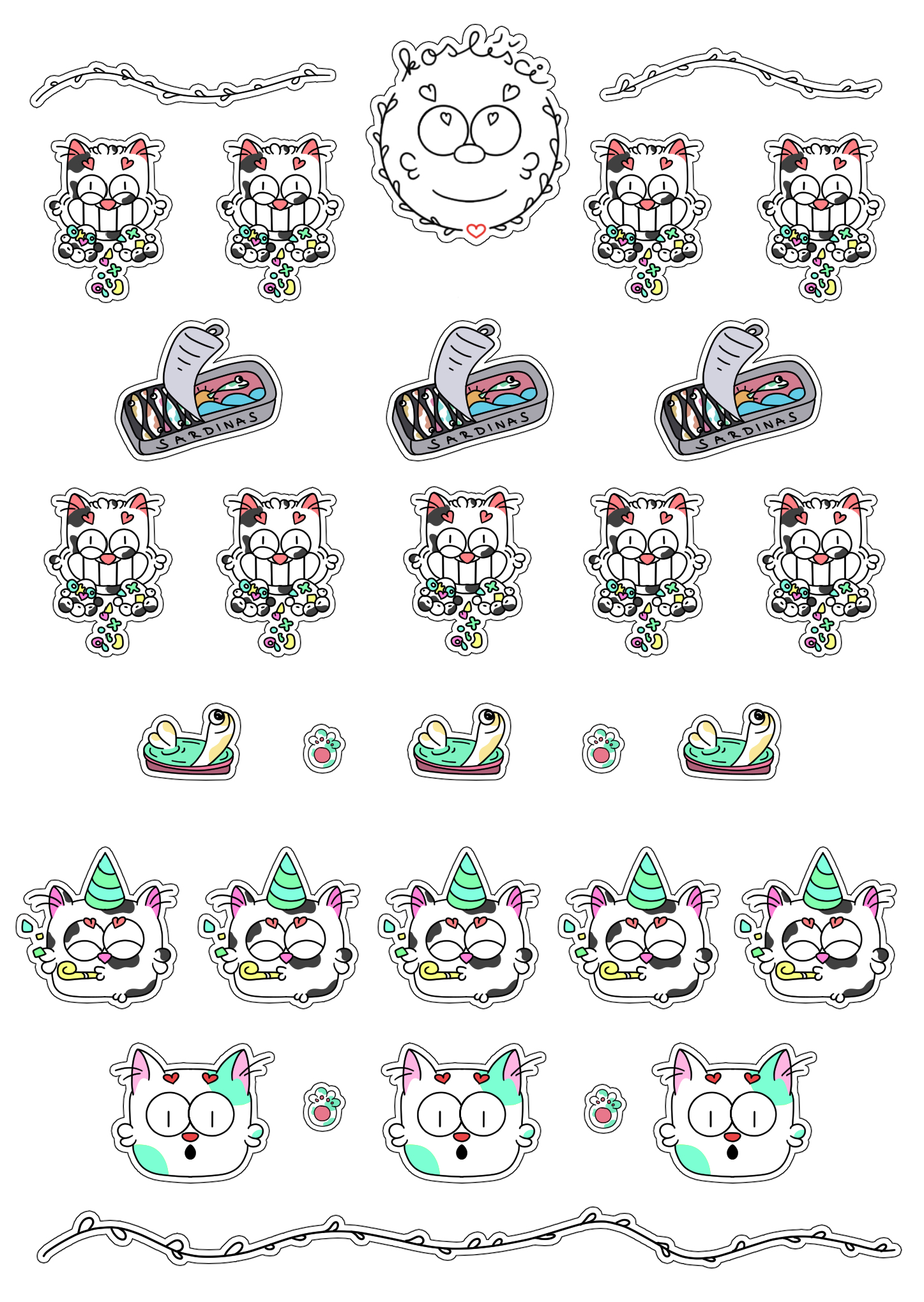 Sticker sheet