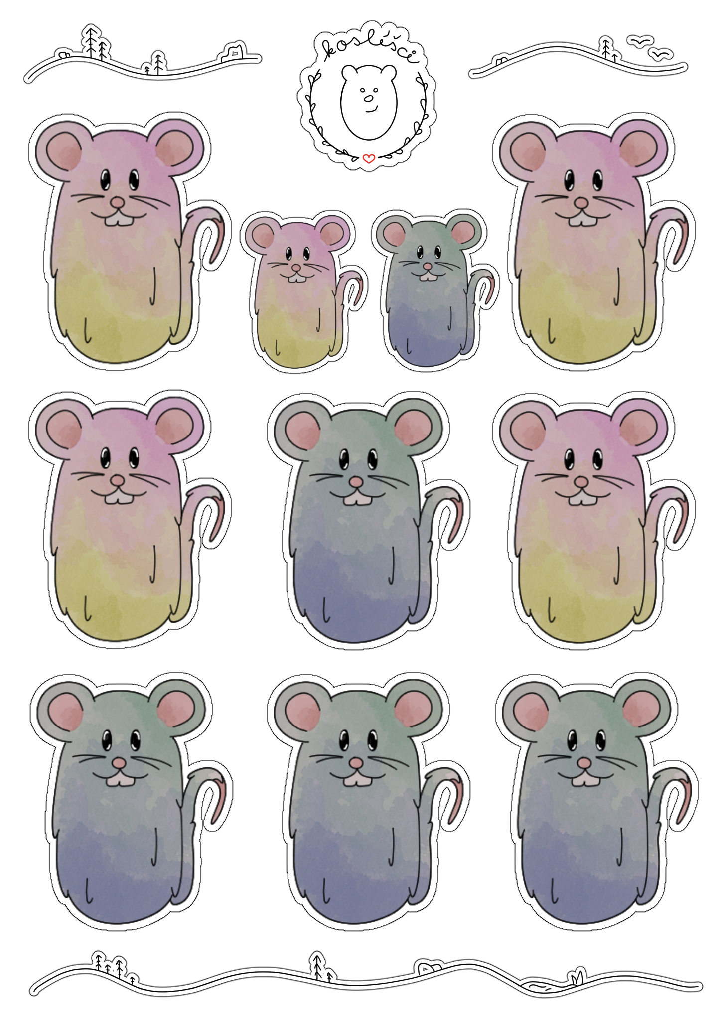 Sticker sheet