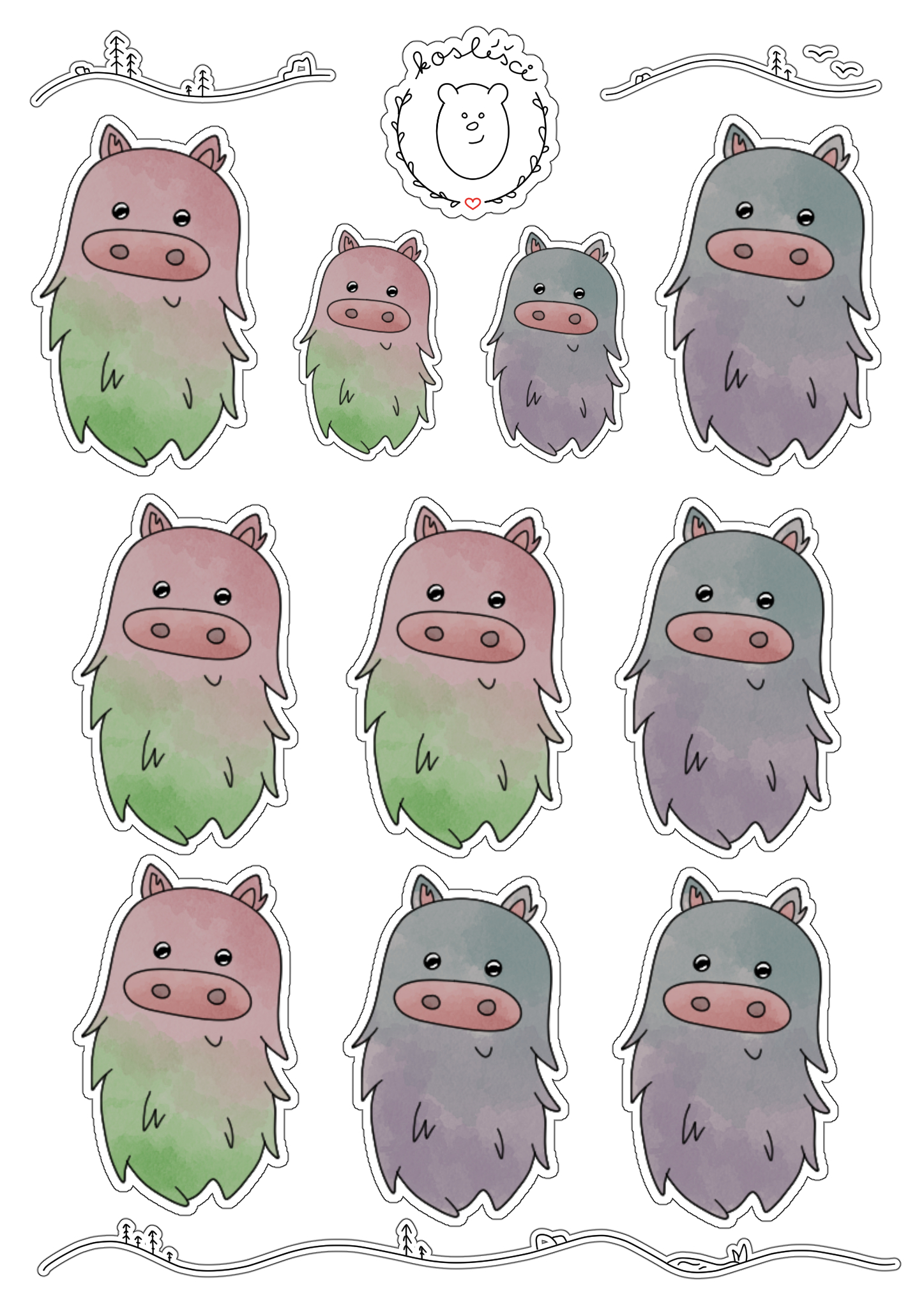 Sticker sheet