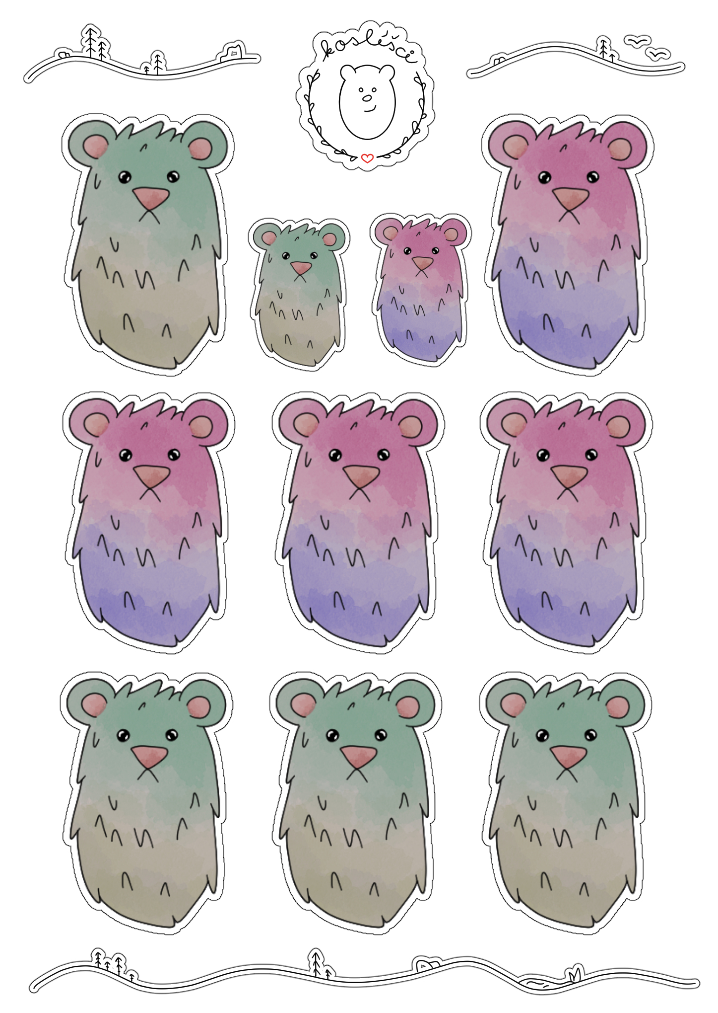 Sticker sheet